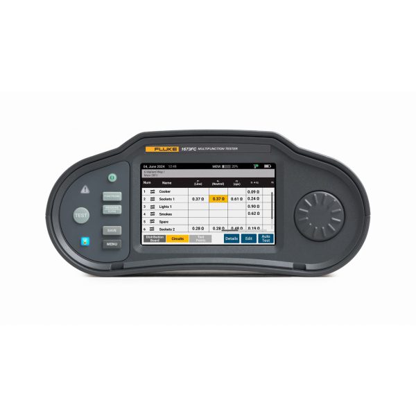 Fluke 1673 FC multifunctionele installatietester - Afbeelding 3